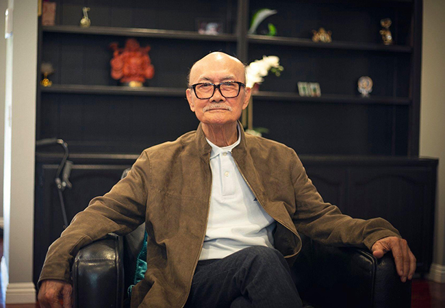 Nghệ sỹ Diệp Lang năm nay 81 tuổi