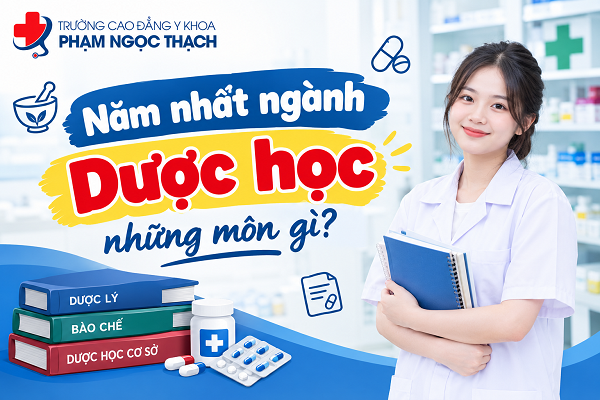 Năm nhất ngành Dược học những môn gì?